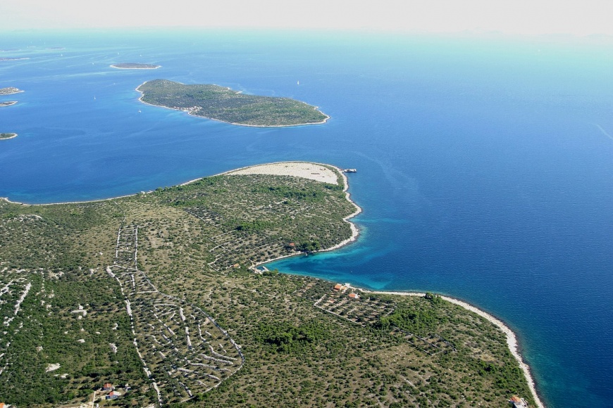 Ribarske kuće na otoku Žižanj