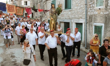 Procesija na blagdan Sv. Roka 