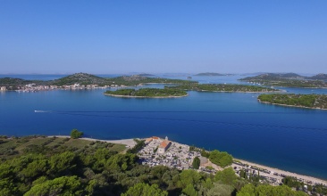Vidikovac Gradina, pogled na otoke u blizini
