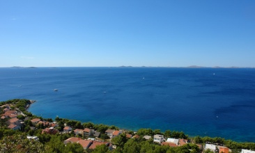 Vidikovac Raduč, pogled na Kornate